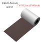 Dark brown L