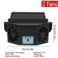 2 Fans Black